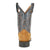 Smoky Mountain Boots Youth Unisex Tex Tan/Blue Leather Cowboy Boots