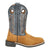 Smoky Mountain Boots Kids Unisex Tex Tan/Blue Leather Cowboy Boots