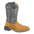 Smoky Mountain Boots Youth Unisex Tex Tan/Blue Leather Cowboy Boots