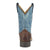 Smoky Mountain Boots Kids Unisex Cole Vintage Brown/Blue Leather Cowboy Boots