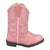 Smoky Mountain Boots Toddler Girls Hopalong Pink Leather Cowboy Boots