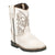 Smoky Mountain Boots Toddler Unisex Autry Antique White Leather Cowboy Boots