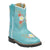 Smoky Mountain Boots Toddler Girls Autry Turquoise Leather Cowboy Boots