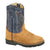 Smoky Mountain Boots Toddler Unisex Autry Tan/Blue Leather Cowboy Boots