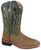 Smoky Mountain Boots Children Unisex Jesse Green Leather Crackle