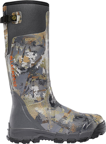 Lacrosse AlphaBurly Pro Mens Optifade Marsh Rubber 18in 800G Hunting Boots