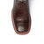 Ferrini Mens Chocolate Leather Belly Print S-Toe Mustang Cowboy Boots