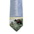 Rockmount Unisex Sagebrush Picnic by Teal Blake Blue 100% Silk Necktie