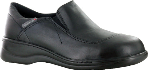 Mellow Walk Jamie Womens Black Leather Slip-On Shoes 8 E