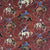 Rockmount Unisex Broncs and Rope Western Red 100% Cotton Bandana