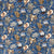 Rockmount Unisex Boots Hats and Saddles Western Blue 100% Cotton Bandana