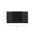 American West Womens Cow Town Black Hair-On Leather Trifold Wallet