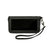 American West Womens Cow Town Black Hair-On Leather Zip Around Wallet