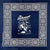 Rockmount Unisex Bronc Rider Navy 100% Cotton Bandana