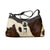 American West Womens Cow Town Hobo Pony Hair-On Leather Handbag Bag
