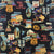 Rockmount Unisex Route 66 Western Black 100% Cotton 19.5in Bandana
