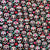Rockmount Unisex Sugar Skulls Western Black/Pink 100% Cotton Bandana