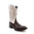Ferrini Mens Kai S-Toe Chocolate Leather Turtle Cowboy Boots