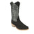Smoky Mountain Boots Mens Santa Fe Black/Charcoal Crackle Leather Cowboy Boots
