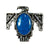 Rockmount Mens Thunderbird with Stone Inlay Silver Metal Bolo Tie