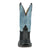 Smoky Mountain Boots Mens James Black/Vintage Blue Leather Cowboy Boots