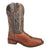 Smoky Mountain Boots Mens Presley Cognac/Vintage Brown Leather Cowboy Boots 12 EE