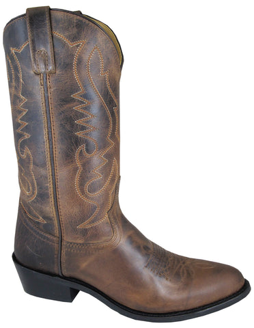 Smoky Mountain Boots Mens Denver Brown Leather Basic Western 9 D