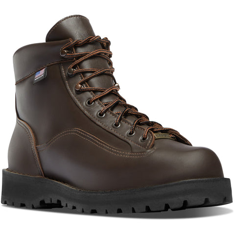 Danner Mens Explorer 6in Brown Leather Hiking Boots