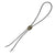 Rockmount Unisex Oval Buffalo Head Western Metal Brass Bolo Tie
