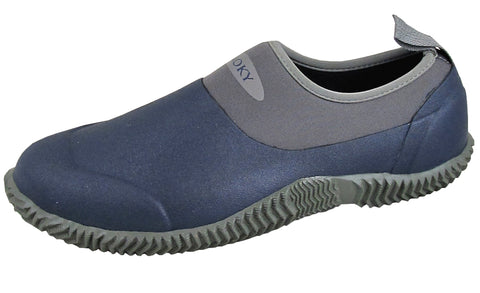 Smoky Mountain Mens Amphibian Navy Rubber/Neoprene Water Shoes