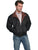 Scully Leather Mens Bomber Motorcycle Featherlite Jacket Black L