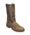 Sage Mens 12in Harness Snoot Toe Brown Cowhide Cowboy Boots