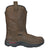 Hoss Boots Mens Scrub Wellington Brown Leather Full-Grain Success Work Boots