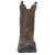 Hoss Boots Mens Scrub Wellington Brown Leather Full-Grain Success Work Boots
