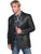 Scully Leather Mens Western Lambskin Blazer Black 50