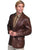 Scully Leather Mens Western Lambskin Blazer Chocolate 46L
