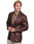 Scully Leather Mens Western Lambskin Blazer Chocolate 42L