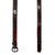 Rockmount Unisex Lacing and Conchos Brown Leather Belt