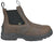 Hoss Boots Mens Snip Chelsea Met-Guard Brown Leather Work Boots