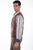 Scully Mens Saddle Tan Soft Lamb Western Snap Vest XL