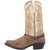 Laredo Womens Myra Cowboy Boots Leather Sand/White