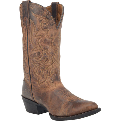 Laredo Womens Maddie Cowboy Boots Leather Tan 7 W