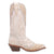 Laredo Womens Regan White Leather Cowboy Boots