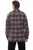 Scully Mens Charcoal/Navy 100% Cotton Corduroy Plaid L/S Shirt