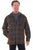 Scully Mens Blue/Brown 100% Cotton Sherpa Corduroy Hoodie