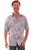 Scully Mens Birds in Paradise Hawaiian Red 100% Cotton S/S Shirt