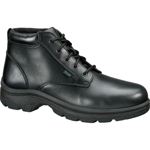 Thorogood Womens Soft Streets Black Leather Boots Plain Toe Chukka 7 W