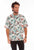 Scully Mens Hawaiian Hot Rod Sand 100% Cotton S/S Shirt