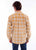 Scully Mens Corduroy Plaid Natural 100% Cotton L/S Shirt