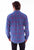 Scully Mens Corduroy Plaid Red/Blue 100% Cotton L/S Shirt